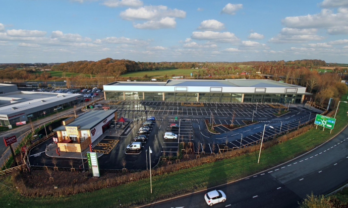 Chancerygate completes Carlisle City Council’s 42,500 sq ft Gateway 44 retail park