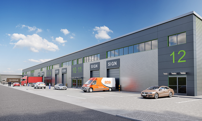 Work starts to deliver first phase of £35m, 254,000 sq ft urban logistics development in Coventry