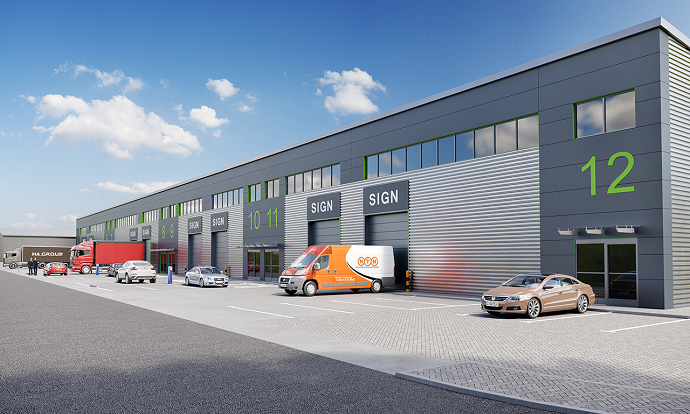 Chancerygate and Bridges Fund Management JV submits plans for 68,000 sq ft urban logistics development in Tolworth