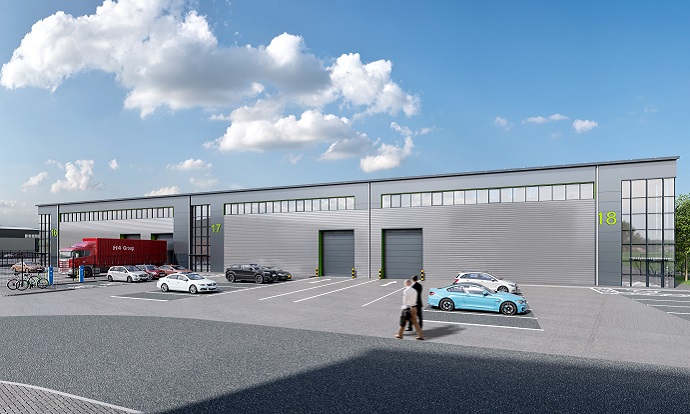 Planning granted and Travis Perkins pre-let secured for £35m, 132,000 sq ft industrial development in Edinburgh