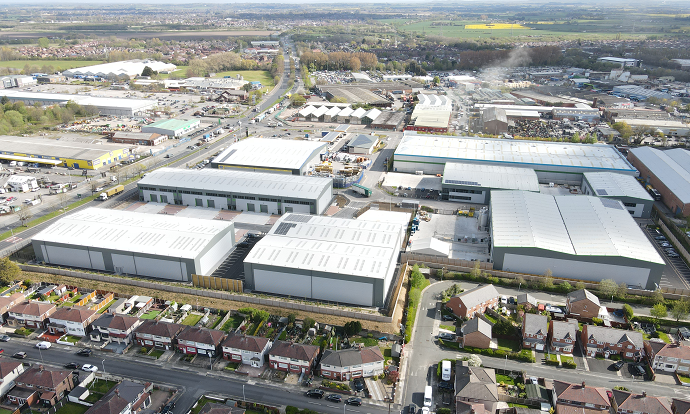 Chancerygate achieves phase two practical completion on £20m, 102,500 sq ft Mersey Reach urban logistics development in Aintree