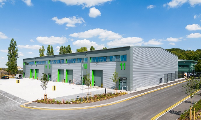 Chancerygate completes £32m, 120,000 sq ft urban logistics development in Sidcup with 95 per cent of space forward sold