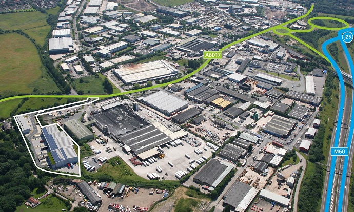 Planning granted for £16.5m, 72,000 sq ft grade A urban logistics development in Bredbury